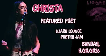 Lizard Lounge Poetry Jam-Christa