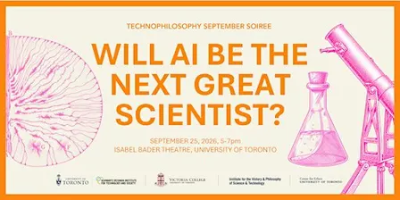 Technophilosophy September Soiree: Will AI be the next great scientist?