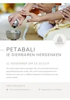 Petabali – Je dierbaren herdenken
