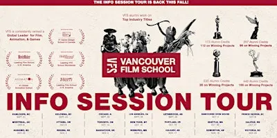 Vancouver Film School Info Session | Kelowna, BC - Sept. 23 2026