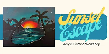 Sunset Escape - Acrylic Painting Workshop