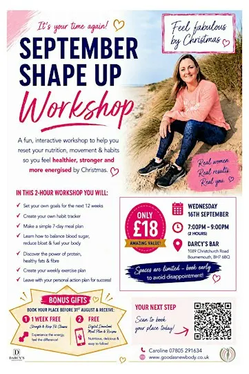 September Shape Up Workshop
