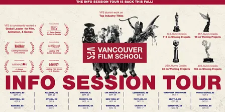 Vancouver Film School Info Session | Nanaimo, BC, Oct. 29, 2026