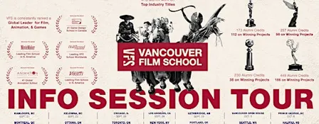 Vancouver Film School Info Session | Ottawa, ON, Oct. 8, 2026