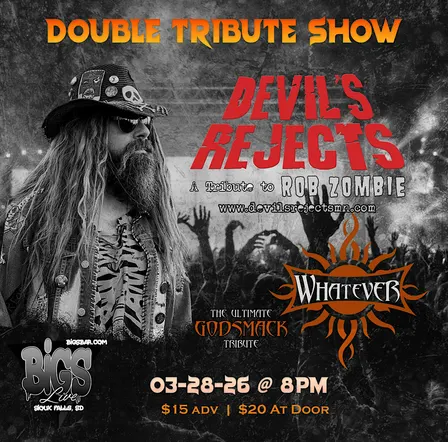 DEVIL'S REJECTS "A TRUBUTE TO ROB ZOMBIE" at Bigs Bar Live
