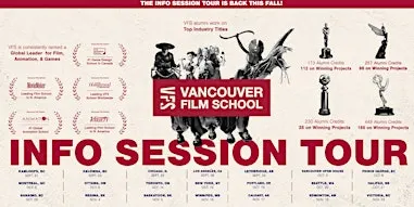 Vancouver Film School Info Session | Winnipeg, MB, Nov. 16 2026