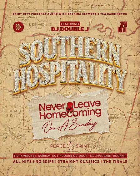 Southern Hospitality - Never Leave Homecoming on A Sunday