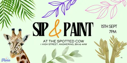 Sip & Paint at The Spotted Cow