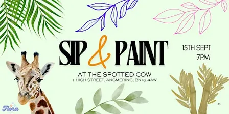 Sip & Paint at The Spotted Cow
