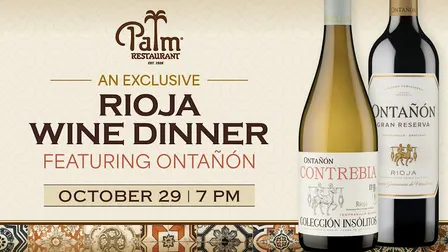 The Palm Houston's Exclusive Rioja Wine Dinner