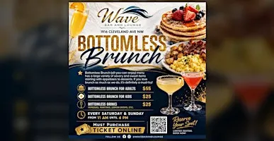 Bottomless Brunch at Wave | All-You-Can-Enjoy Brunch in Canton