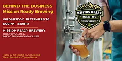 USC MLAA-OC Behind the Business: Mission Ready Brewing