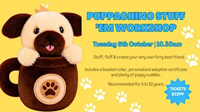 Puppachino Stuff ’Em Workshop