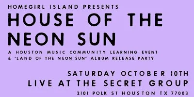 Kam Franklin - Land of The Neon Sun  Album Release