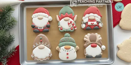 4:30pm Christmas Gnomies Cookie decorating Class
