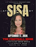 SISA COMEDY:  The Football Mom in San Diego