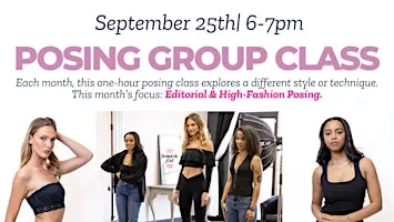 SEPTEMBER- Posing Group Class