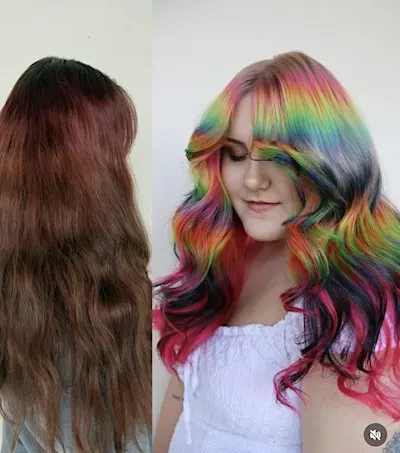 A Royal Rainbow Hair Encore