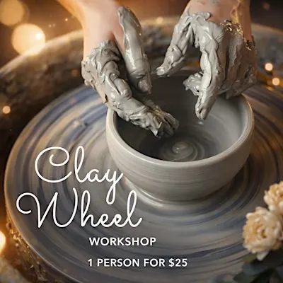 Pottery wheel workshop at Artventures Lakeshore/Bronte