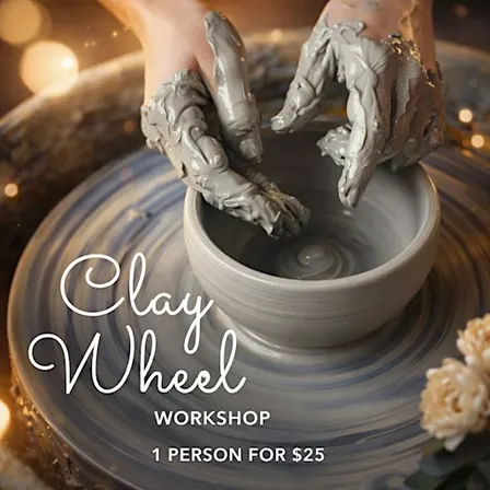 Pottery wheel workshop at Artventures Lakeshore/Bronte
