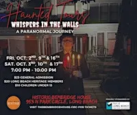 Whisper in the Walls: Haunted Tours at The Bembridge House
