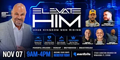 ELEVATE HIM 2026  KINGDOM MEN RISING