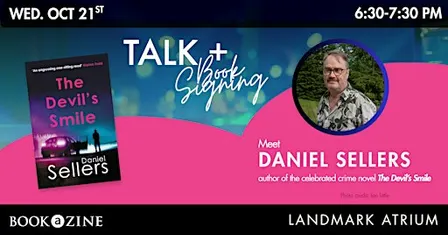Crime Fiction Talk + Book Signing with Author Daniel Sellers