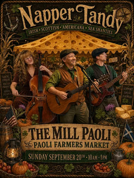 Paoli Farmers Market Music With Napper Tandy