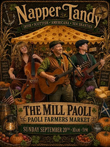 Paoli Farmers Market Music With Napper Tandy