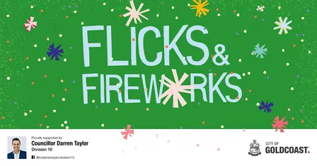 Flicks & Fireworks, Surfers Paradise - Free