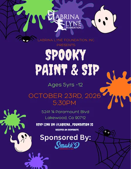 Spooky Paint & Sip