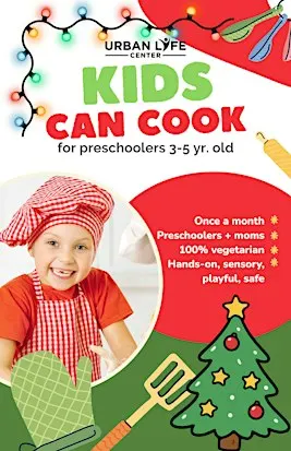 Kids Can Cook (3-6 yr. old) - Christmas Edition