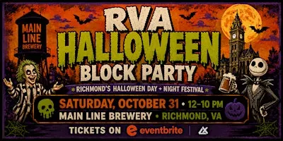 RVA Halloween Block Party at Main Line Brewery