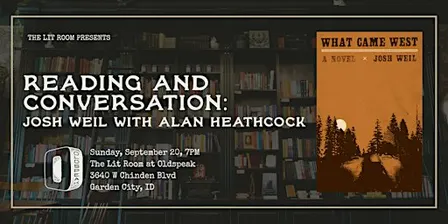 Reading & Conversation: Josh Weil with Alan Heathcock