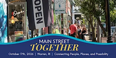 RI Main Street Together Conference