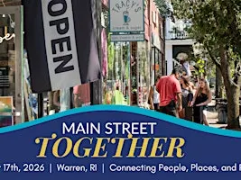 RI Main Street Together Conference