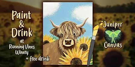 Paint & Drink at Running Vines Winery: Sunny Highland