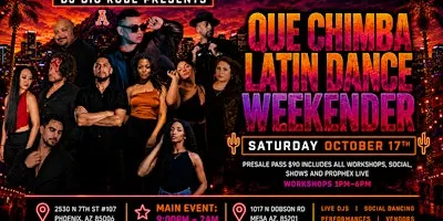 Qué Chimba Latin Weekender