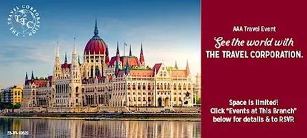 AAA Invites you to See The World with The Travel Corporation