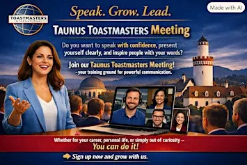 Rhetoric & presentation skills | Taunus Toastmasters e.V.