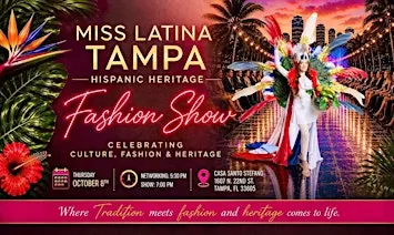 Miss Latina Tampa Hispanic Heritage Fashion Show