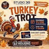 Turkey Trot 2026 Hosted By Studio 30