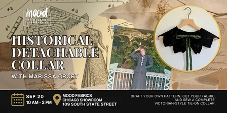 Draft and Sew a Victorian Collar