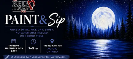 Paint Night - Moonlit Pines
