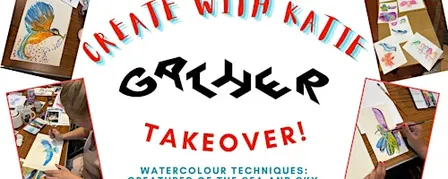 Create with Katie @ GATHER: Watercolour Creatures