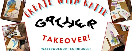 Create with Katie @ GATHER: Watercolour Creatures