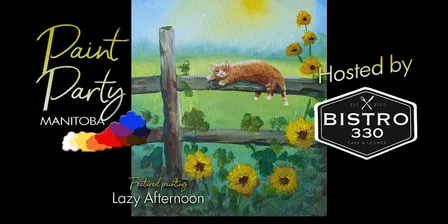 Paint Night at  Bistro 330