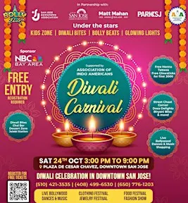 San Jose - Diwali Carnival - Festival of Lights