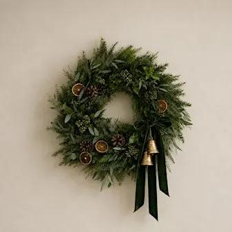 Christmas Wreath-Making Workshop with Festive Grazing
