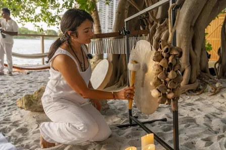 Sound healing with Aseem  at Joia beach